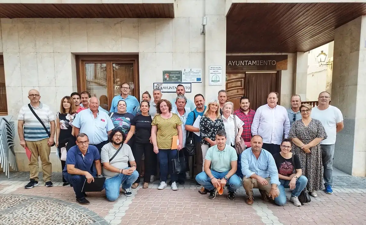 Sierra del Segura entrega placas a emprendedores archivo
