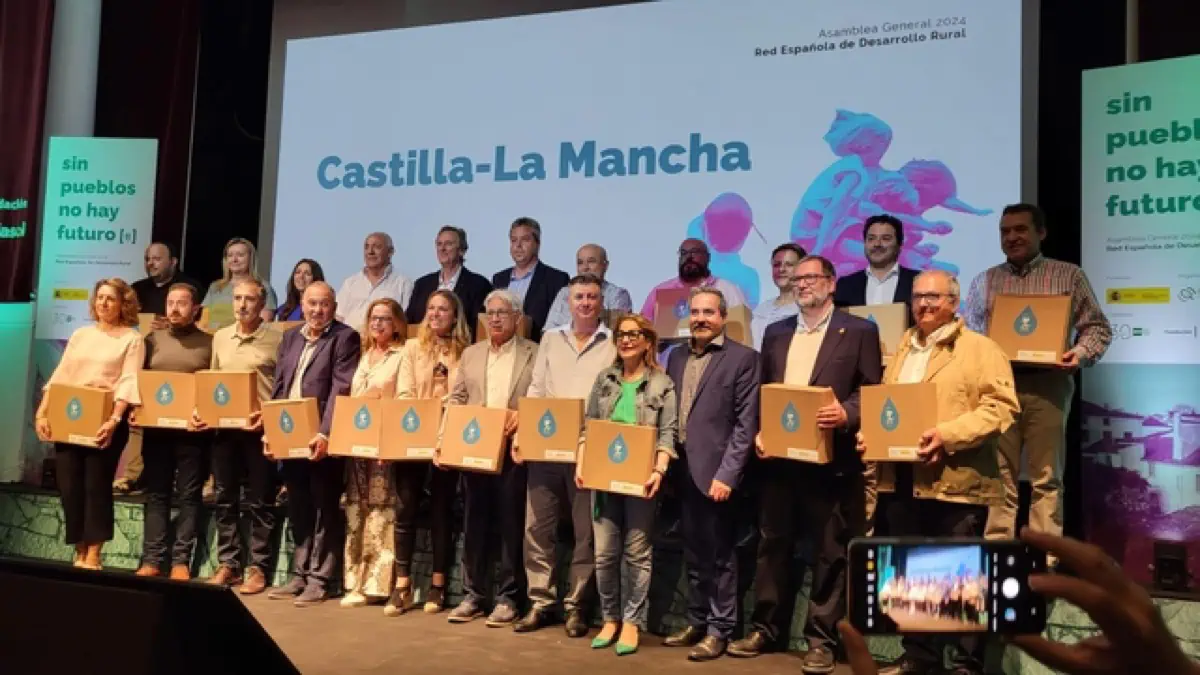 Jornada REDR grupo CLM en escenario