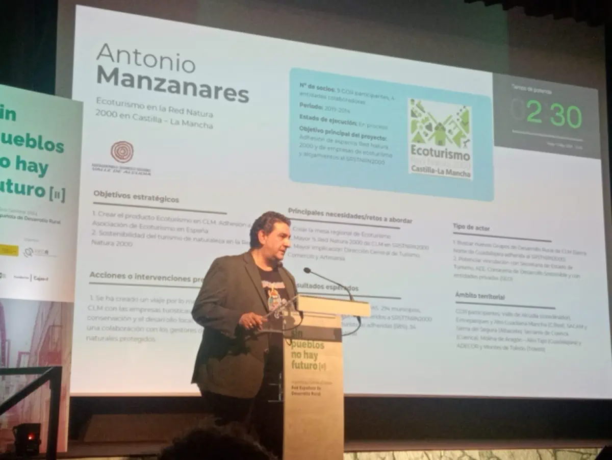 Jornada REDR presentación proyecto cooperacion Valle Alcudia