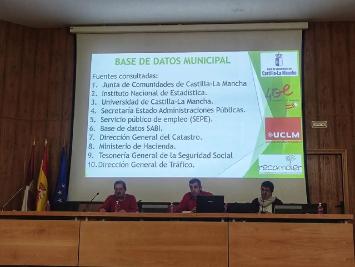 Jornada Tomelloso presentación base datos municipal