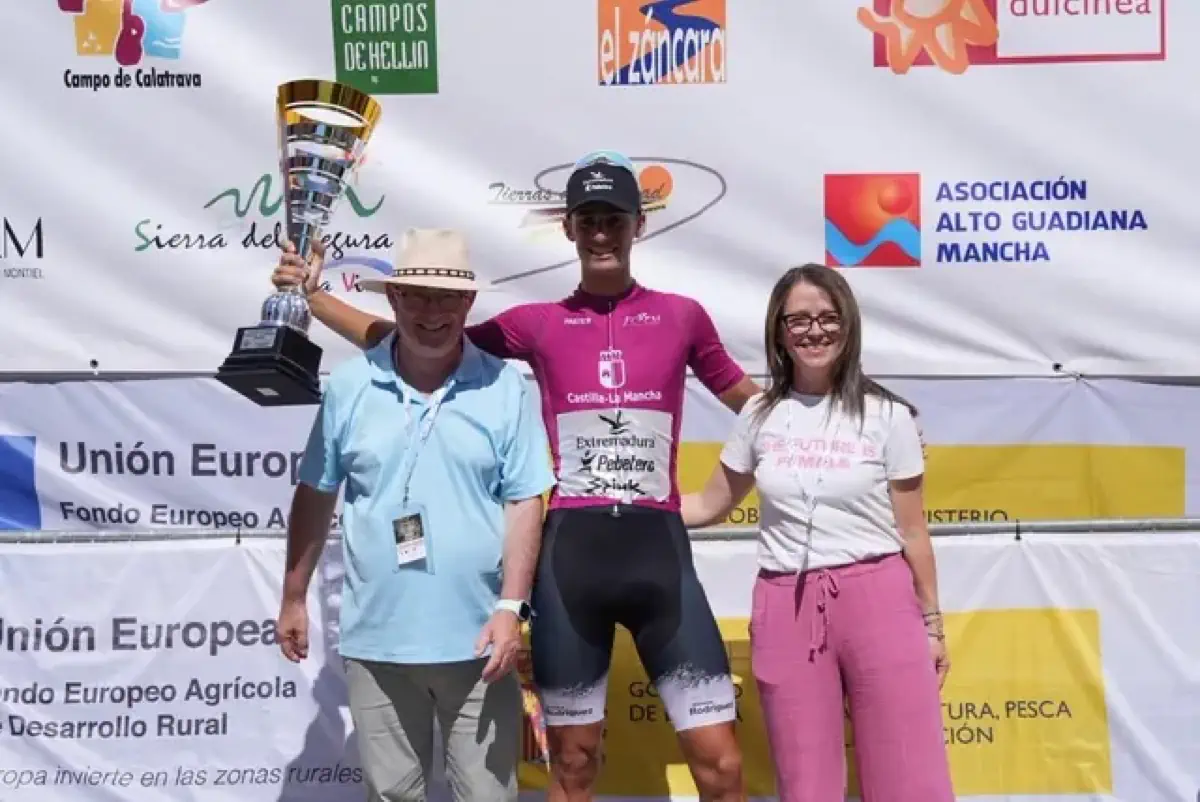 Pódium Vuelta CLM etapa 5 1