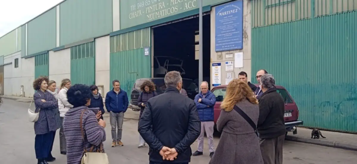 Reunión RECAMDER y GDR Guadalajara visita proyecto Leader