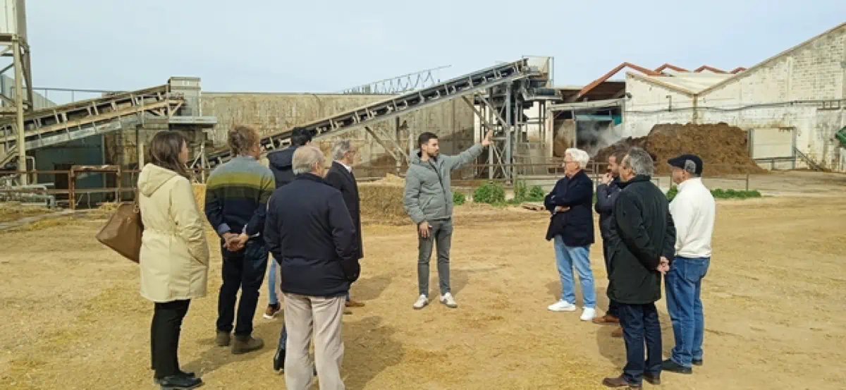 Reunión RECAMDER y Grupos de Cuenca visita compostaje