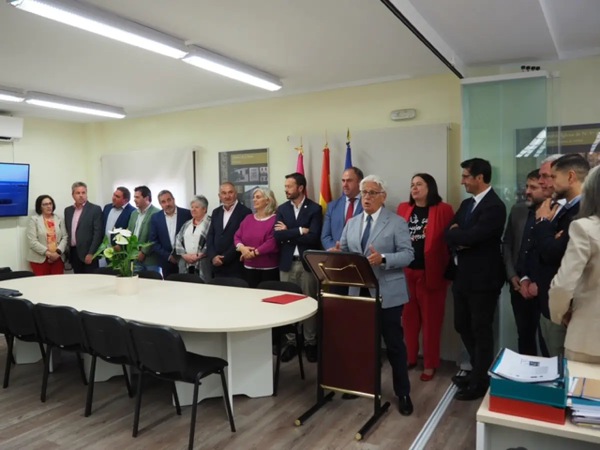 web Inauguración sede RECAMDER Jesús Ortega interviene