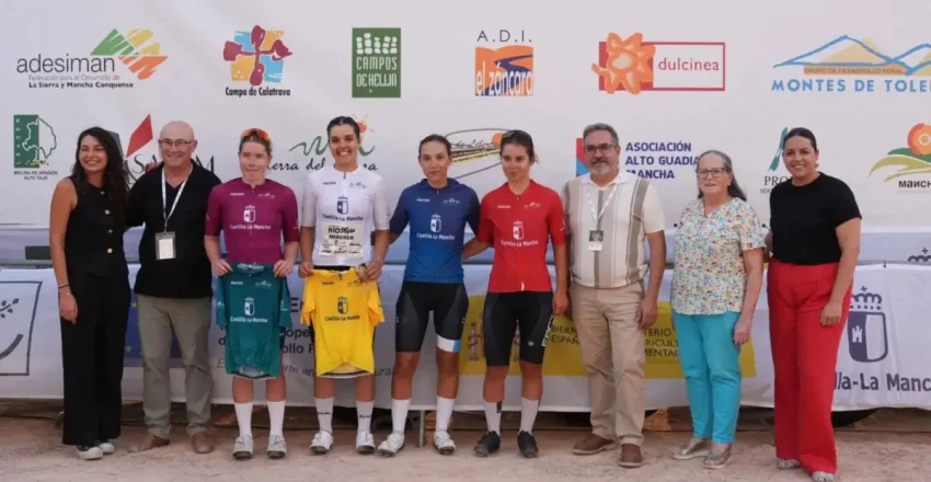 ciclismo-femenino-y-medio-rural-brillan-con-exito-en-la-vuelta-a-castilla-la-mancha-leader-femenina