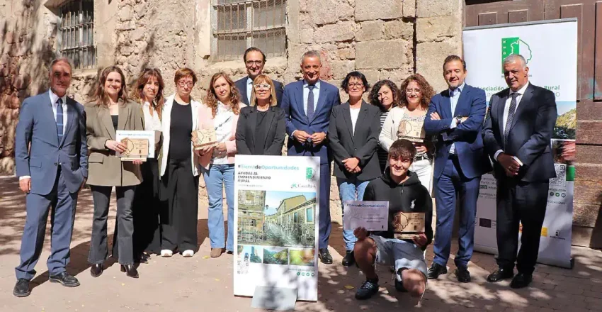 entregados-los-premios-de-emprendimiento-rural-tierra-de-oportunidades-de-caixabank-junto-a-la-asociacion-de-desarrollo-rural-molina-de-aragon-alto-tajo