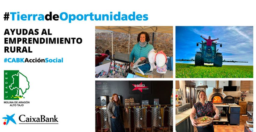 Foto1_CaixaBank-y-el-GDR-Asociación-de-Desarrollo-Rural-Molina-de-Aragón-Alto-Tajo-premian-cuatro-iniciativas-emprendedoras-en-la-comarca