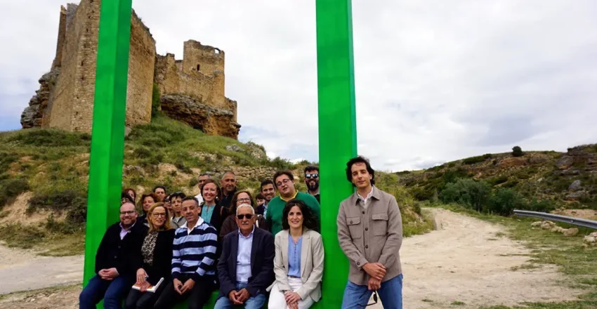 inaugurado-el-marco-ods-instalado-en-el-castillo-de-zorita-de-los-canes