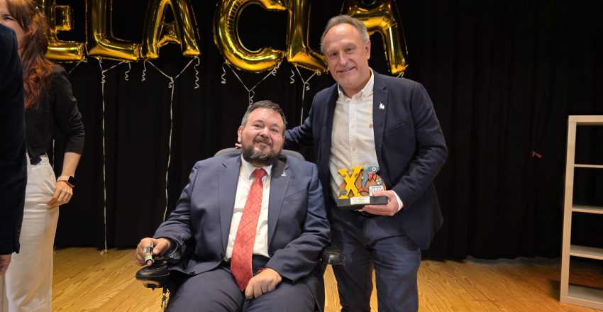 Reconocimientos Asociación ELA, alcalde de La Roda y gerente de Mancha Júcar Centro