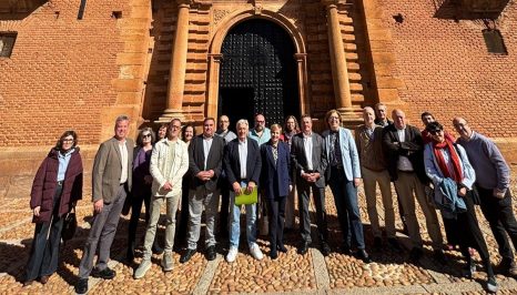 Reunión RECAMDER con GDR Ciudad REal, visita plaza (web)