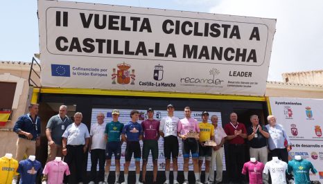 seguna etapa masculina, autoridades y ganadores