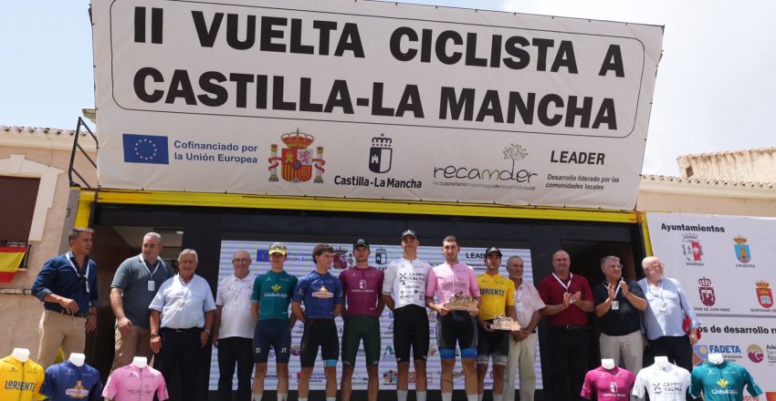 seguna etapa masculina, autoridades y ganadores