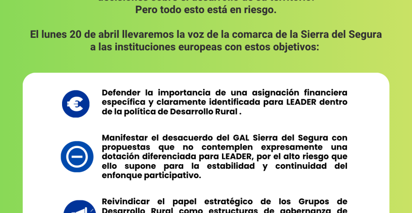 Sierra del SEgura en Bruselas (2)