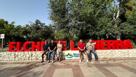 Visita actuaciones Pueblos Vivos en Elche de la Sierra
